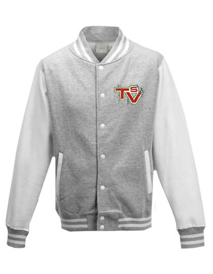 College_Jacke_grau_Logo_used_effect_Kolenfeld_vorne
