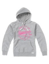 Lade das Bild in den Galerie-Viewer, Hoodie Damen Grau Melange Teuto Riesenbeck Property Of Pink