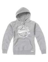 Lade das Bild in den Galerie-Viewer, Hoodie Damen Grau Melange Teuto Riesenbeck Property Of Weiß