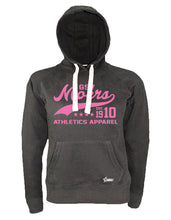 Lade das Bild in den Galerie-Viewer, Hoodie Damen Schwarz GSV Moers Athletics Pink