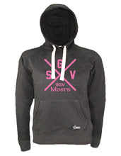 Lade das Bild in den Galerie-Viewer, Hoodie Damen Schwarz GSV Moers Cross Pink