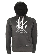 Lade das Bild in den Galerie-Viewer, Hoodie Damen Schwarz GSV Moers Cross Weiß