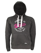 Lade das Bild in den Galerie-Viewer, Hoodie Damen Schwarz MTV Union Hamborn Property Of Weiß-Pink