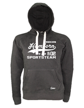 Lade das Bild in den Galerie-Viewer, Hoodie Damen Schwarz MTV Union Hamborn Sportsteam Weiß