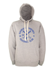 Hoodie Damen Grau Melange Schwerin Diamonds Cross