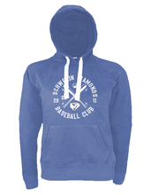 Lade das Bild in den Galerie-Viewer, Hoodie Damen Navy Blau Schwerin Diamonds Cross