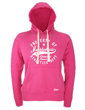 Lade das Bild in den Galerie-Viewer, Hoodie Damen Pink TuS Mecklenheide Property Of Weiß