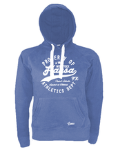 Lade das Bild in den Galerie-Viewer, Hoodie Damen Navy Blau FK Hansa Wittstock Property Of Weiß