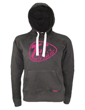 Lade das Bild in den Galerie-Viewer, Hoodie Damen Schwarz TuS Mecklenheide Used Logo Pink