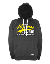 Lade das Bild in den Galerie-Viewer, Hoodie Herren Schwarz GSV Moers Athletics Weiß-Gelb