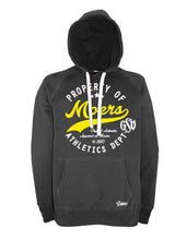 Lade das Bild in den Galerie-Viewer, Hoodie Herren Schwarz GSV Moers Property Of Weiß-Gelb