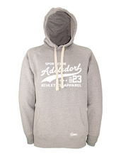 Lade das Bild in den Galerie-Viewer, Hoodie Herren Grau Melange SC Adelsdorf Athletics Weiß