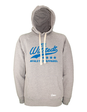 Lade das Bild in den Galerie-Viewer, Hoodie Herren Grau Melange MTV Wilstedt Sportsteam Blau