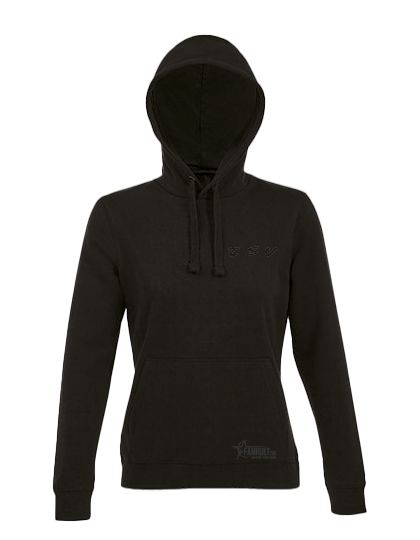 Hoodie_Damen_schwarz_blackbacklogo_vorne_Kolenfeld