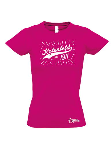 T-Shirt_Damen_fuchsia_Splash_Kolenfeld