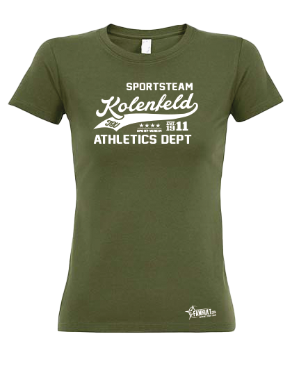 T-Shirt_Damen_khaki_Sports_Kolenfeld