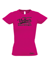 Lade das Bild in den Galerie-Viewer, T-Shirt_Damen_pink_Sports_black_SVVelber
