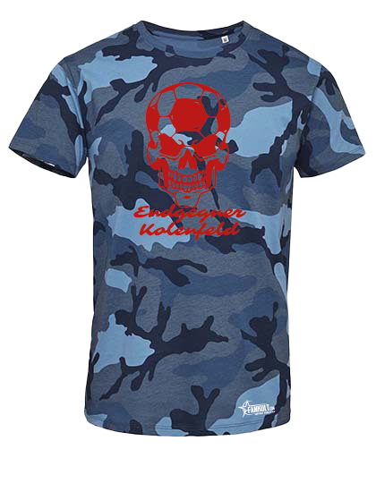 T-Shirt_Herren_camo-blue_Endgegner_Kolenfeld