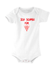 Baby Body Weiß SV Bruckmühl Ich schrei für Dich Rot