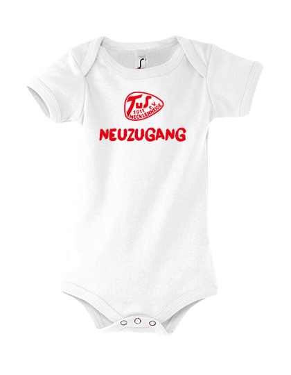 Baby Body Weiß TuS Mecklenheide Neuzugang Rot