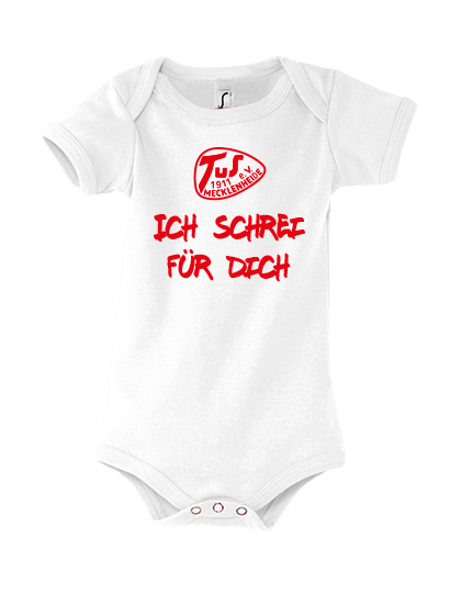 Baby Body Weiß TuS Mecklenheide Ich Schrei Für Dich 