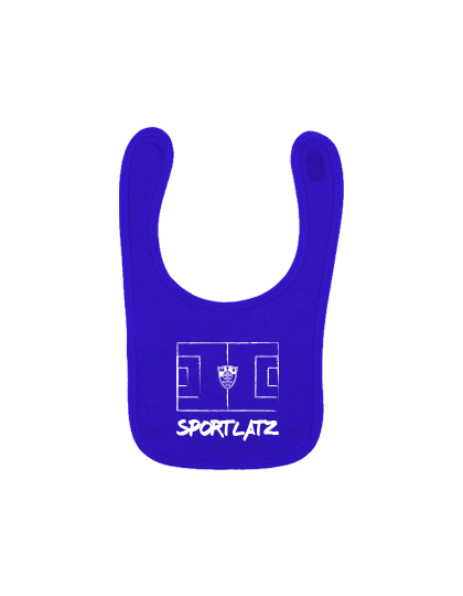 Baby Lätzchen Blau MTV Wilstedt Sportlatz Weiß