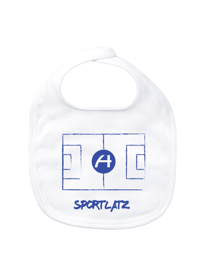 Baby Lätzchen FK Hansa Wittstock Sportlatz Weiß