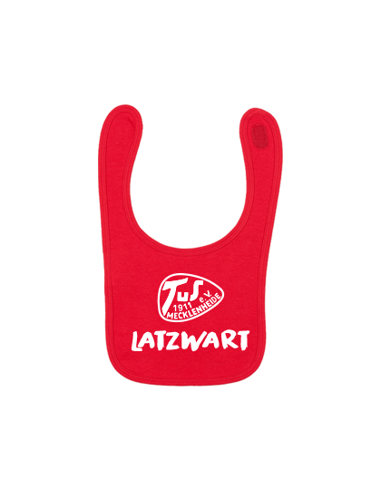 Bay Lätzchen Rot TuS Mecklenheide Latzwart Weiß