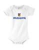 Baby Body Weiß TV Asberg Logo Neuzugang Blau