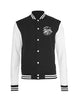 College Jacke Schwarz Weiss GSV Moers Property Of