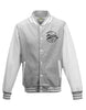 College Jacke Grau Melange Weiss GSV Moers Property Of
