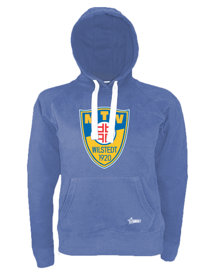 Hoodie Damen Navy Blau MTV Wilstedt Logo