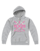 Hoodie Damen Grau Melange Teuto Riesenbeck Cross Pink