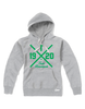 Hoodie Damen Grau Melange Teuto Riesenbeck Cross Grün