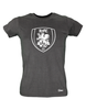 T-Shirt Damen Schwarz HFC Greifswald 92 Logo Weiß