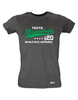 T-Shirt Damen Schwarz Teuto Riesenbeck Athletics Grün-Weiß