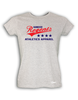 T-Shirt Damen Grau Melange Hannover Regents Athletics Blau-Rot