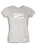 T-Shirt Damen Grau Melange Hannover Regents Athletics Weiß