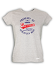 T-Shirt Damen Grau Melange Hannover Regents Property Of Blau-Rot