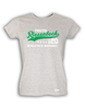 T-Shirt Damen Grau Melange Teuto Riesenbeck Athletics Grün-Weiß