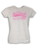 T-Shirt Damen Grau Melange Teuto Riesenbeck Athletics Pink