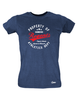 T-Shirt Damen Navy Blau Hannover Regents Property Of Weiß-Rot