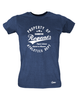 T-Shirt Damen Navy Blau Hannover Regents Property Of Weiß