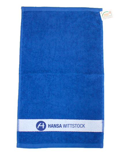 Handtuch Blau FK Hansa Wittstock