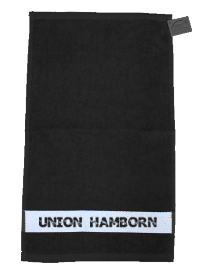 Handtuch Schwarz Union Hamborn