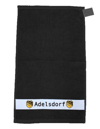 Handtuch Schwarz SC Adelsdorf
