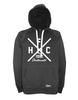 Hoodie Herren Schwarz HFC Greifswald 92 Cross Weiß
