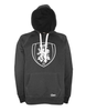 Hoodie Herren Schwarz HFC Greifswald 92 Logo Weiß