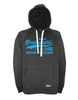 Hoodie Herren Schwarz HFC Greifswald 92 Sportsteam Neon Blau