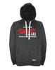 Hoodie Herren Schwarz SV Bruckmühl Athletics Rot-Weiß